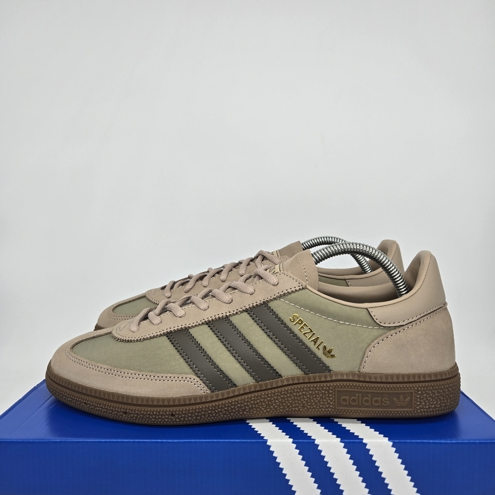 adidas Handball Spezial JR3666 Trace Khaki Cargo Brown Men's Shoes Size 11.5 New